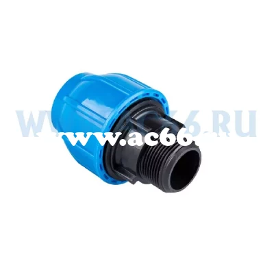 Муфта ПНД 25х1/2"  НР  Arangul (75/375 шт.)