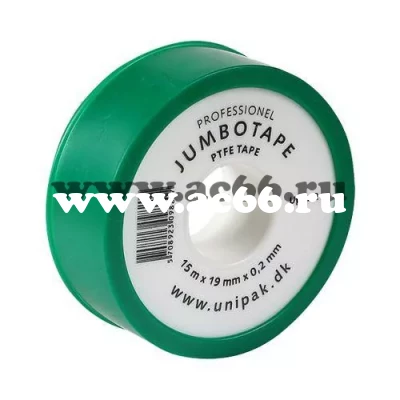 Лента ФУМ JUMBOTAPE (16,5м х 19мм х 0,2мм)