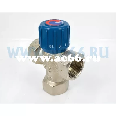 Термосмеситель Watts 10-ти позиционный 3/4" (25..50 град.) AQUAMIX 63С (6311C34)