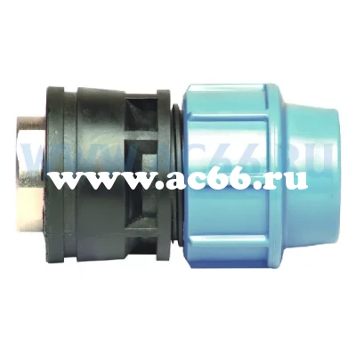 1036 Муфта Латунь Unidelta 20х1/2"  ВР  (80 шт)