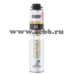 Пена монтажная "KUDO" PRO TREND60 всесезонная 1000 мл/850 гр. (под пистолет) (А)