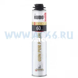 Пена монтажная "KUDO" PRO TREND60 всесезонная 1000 мл/850 гр. (под пистолет)