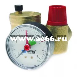 Группа безопасности котла (Watts) KSG30N 3 бар. мини