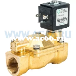 Вентиль соленоидный норм.открытый 1 1/4" (230В) Watts 850T NA